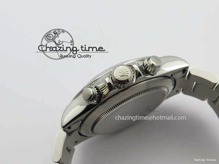 0219 Functional Daytona 116520 Noob Best Edition Black Dial On SS Bracelet A2824 (Same Thickness as Genuine) 3827